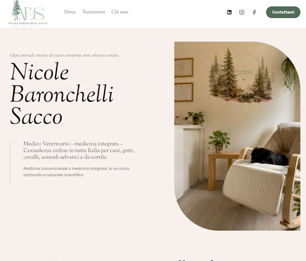 Nicole Baronchelli Sacco Sito Wordpress